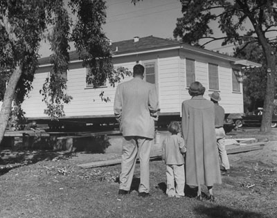 Modular home history, first model