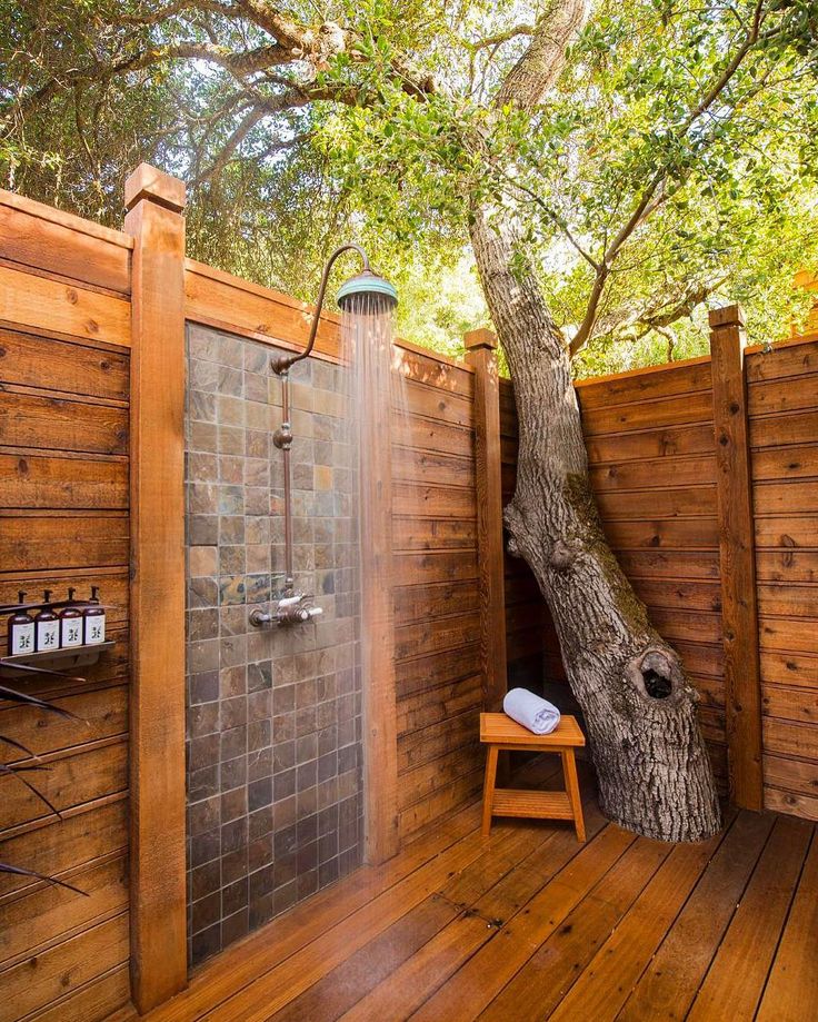 Off-Grid-Essentials-Wooden-Outdoor-Shower