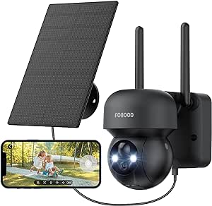 Solar Powered Security Camera - Off Grid Essentials