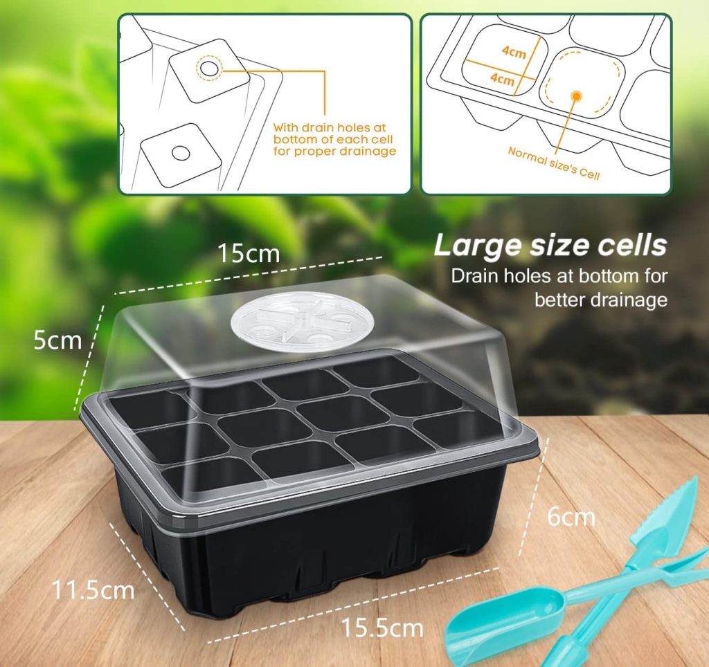 Seedling-Cutting-Starter-Tray For Propagation Stations