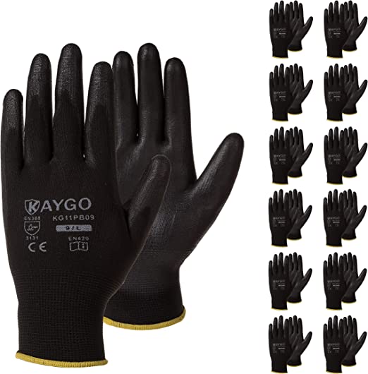 Polyutherane Coated Nylon Gloves