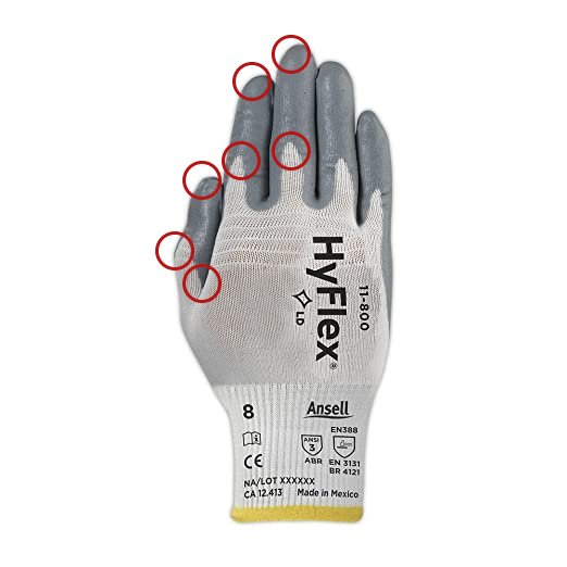 Tree Planting Glove - Weak Spots (1)